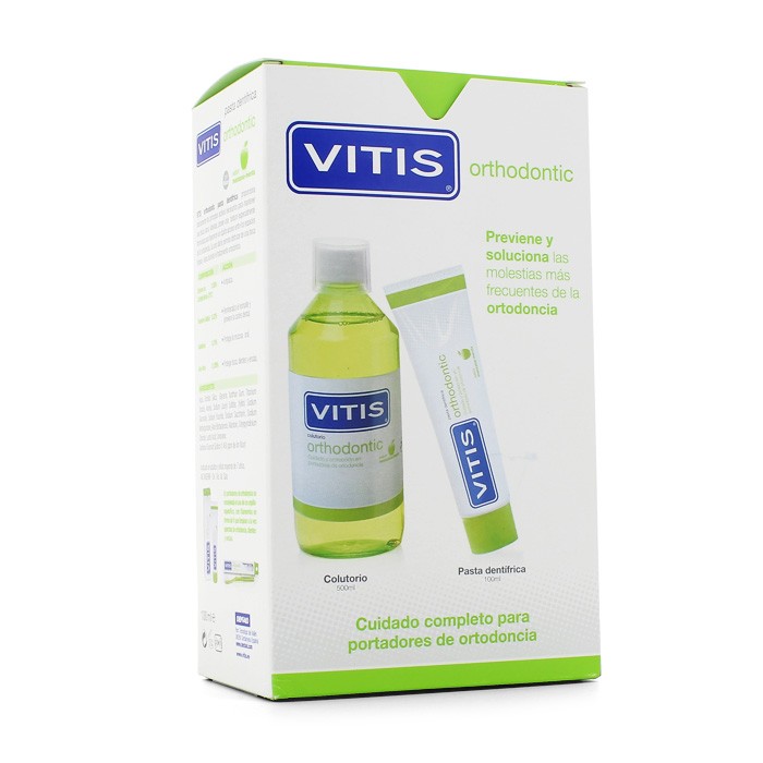 Vitis Orthodontic pasta 100ml + Colutorio 500ml