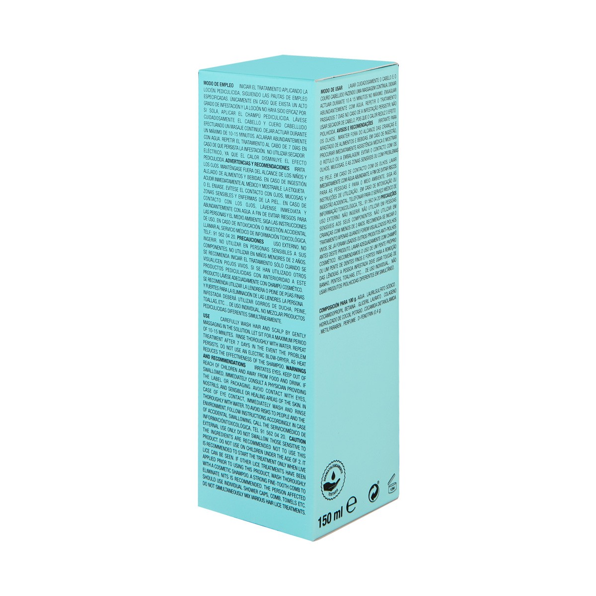 Interapothek champú antipiojos 150ml