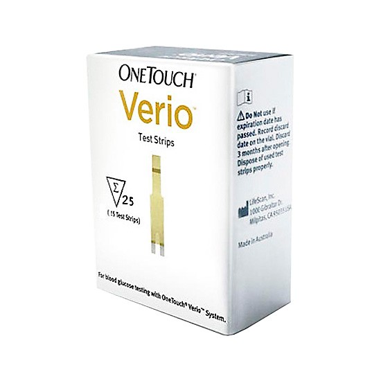 One touch verio 25 tiras
