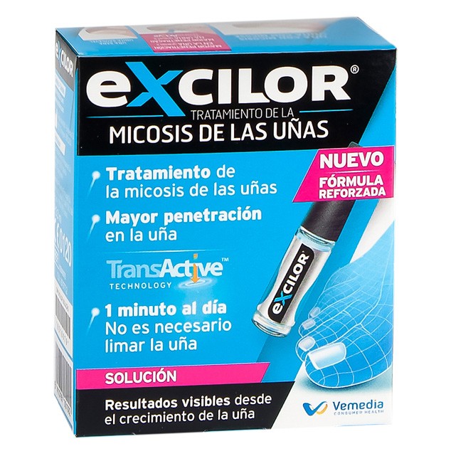 Excilor esmlate micosis uñas pincel 3,3M