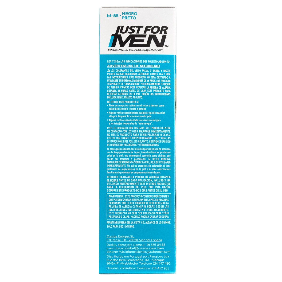 Just for men barba bigote negro