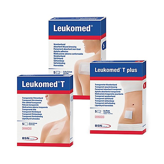 Leukomed t plus aposito 8 cm x 10 cm 5 uds