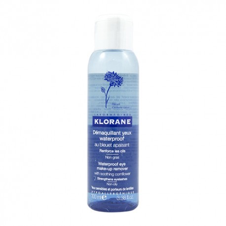 Klorane desmaquillante ojos sensibles al aciano 100ml