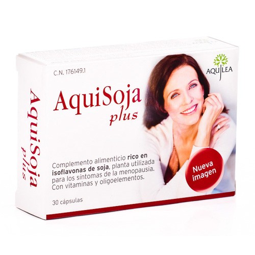 Aquisoja Plus 32 cápsulas magnesio y vitamina D
