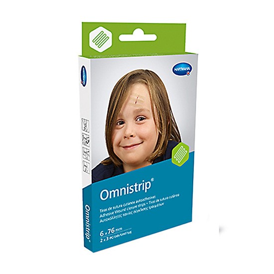 Omnistrip tira sutura cutánea 6x76mm 6u