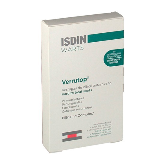 ISDIN WARTS VERRUTOP 4 AMPOLLAS