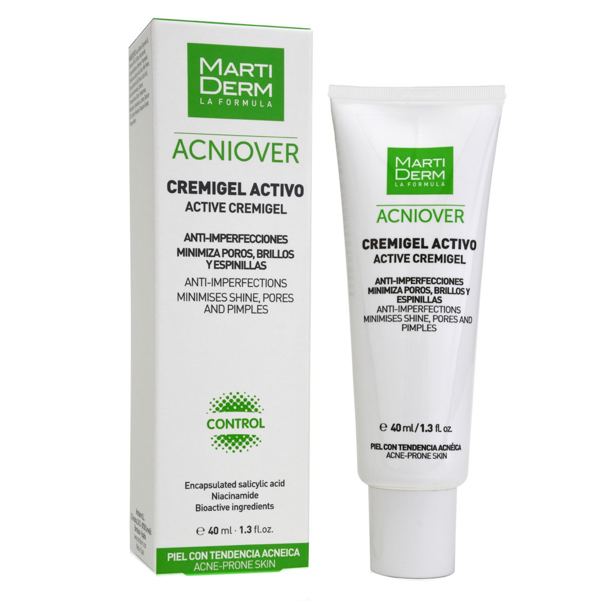 MartiDerm Acniover Cremigel Activo 40 ml