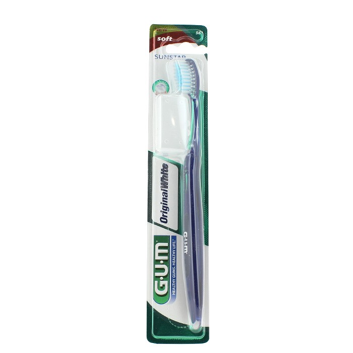 GUM ORIGINAL WHITE  CEPILLO DENTAL SUAVE