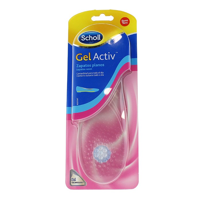 Scholl Plantillas Gel Activ Zapato Plano Talla 35-40,5