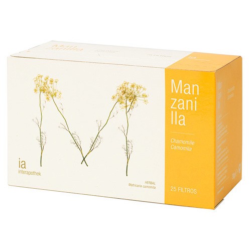 Interapothek manzanilla infusión 25unidades