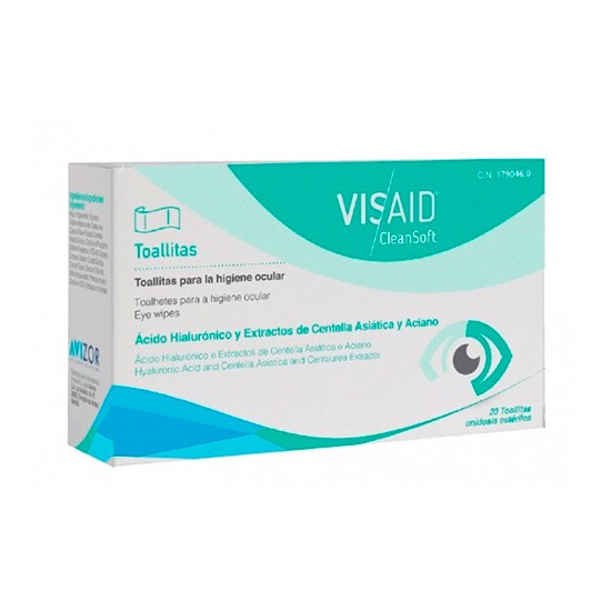 Visaid cleansoft 20 toallitas