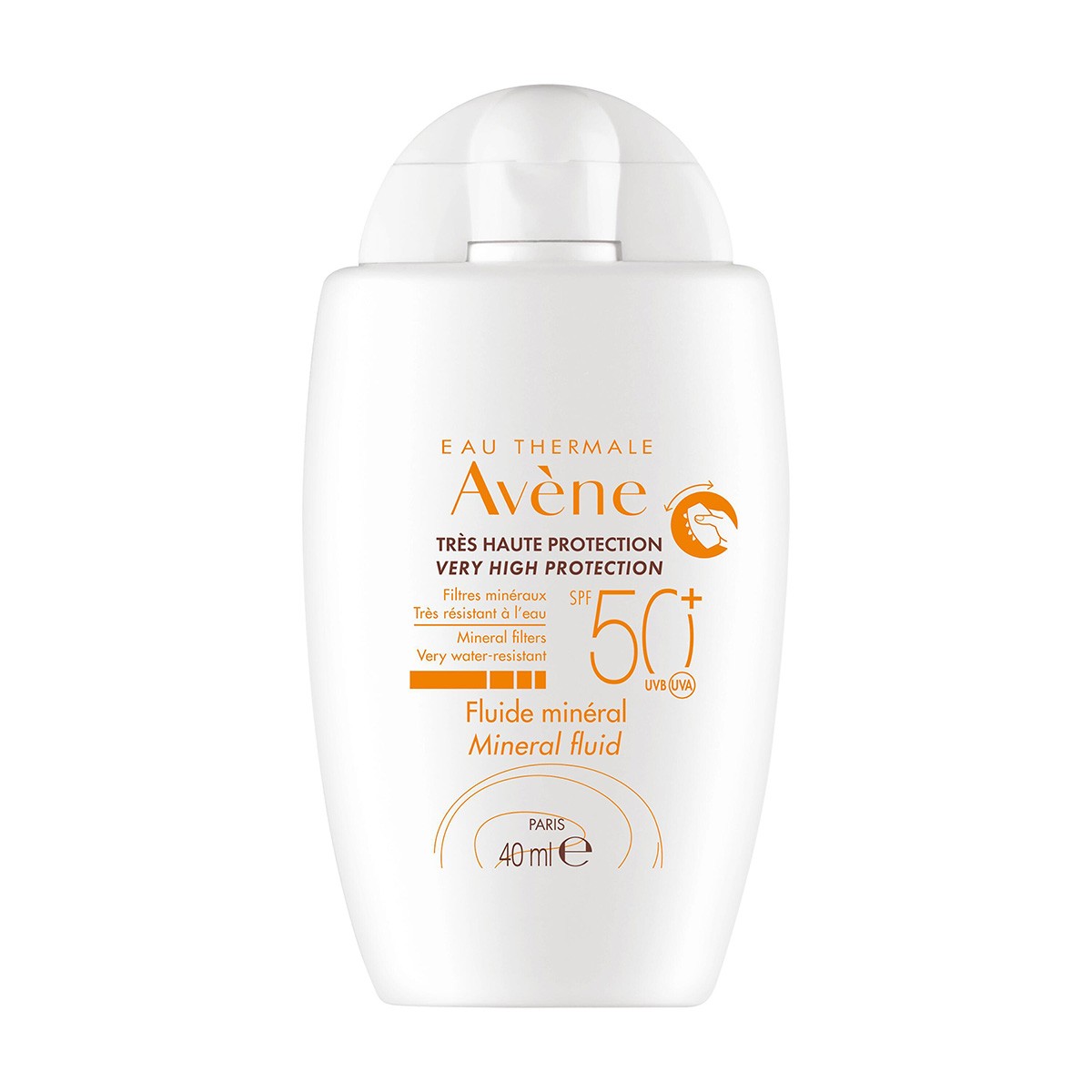 Eau Thermale Avène Fluido mineral FPS 50+ 40ml