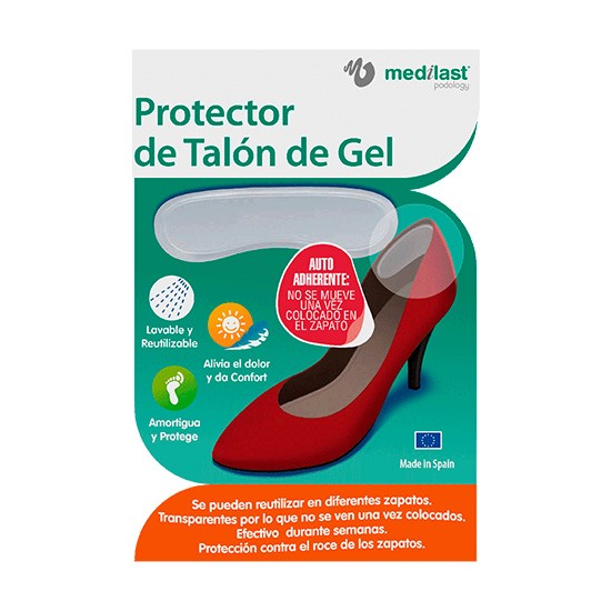 Medilast protector de talón de gel