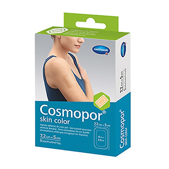 Cosmopor Skin color 7,2cm x 5cm 5uds