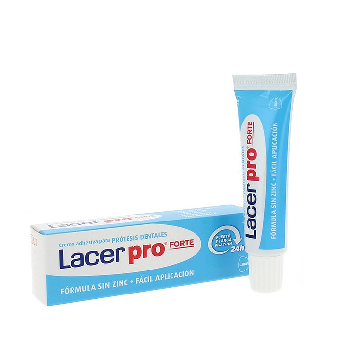 Lacer Pro forte crema fijadora 40gr