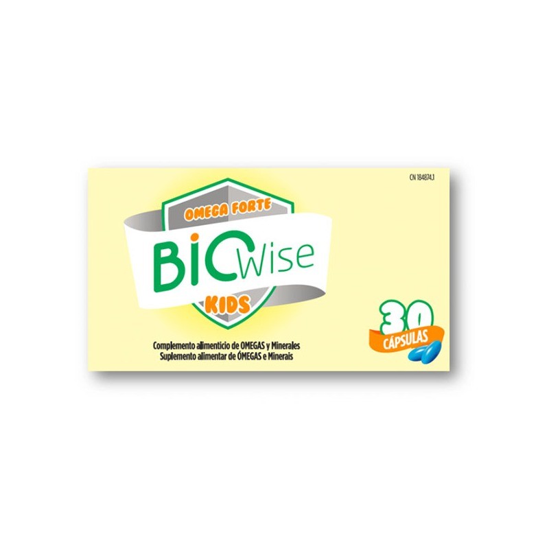 Omega forte masticable kids 30 cápsulas masticables