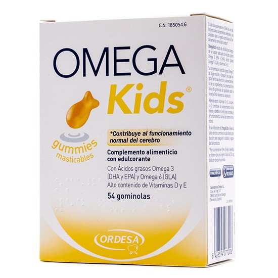 Ordesa Omega kids gummies 54 gominolas