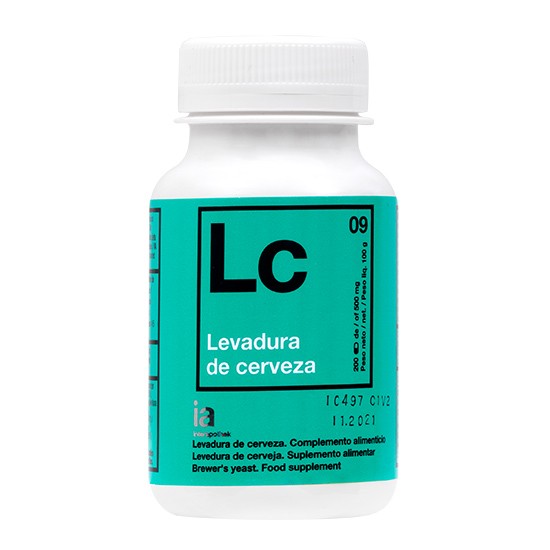 Interapothek levadura cerveza 200 comprimidos