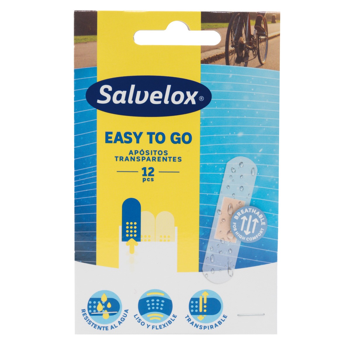 Salvelox easy to go transparente 12uds