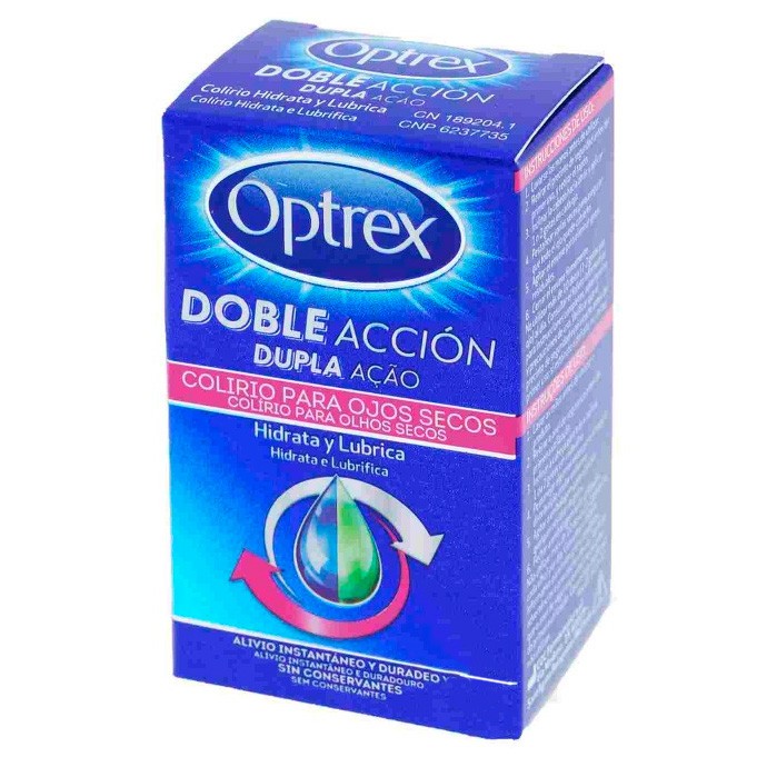 Optrex doble acción ojos secos 10ml