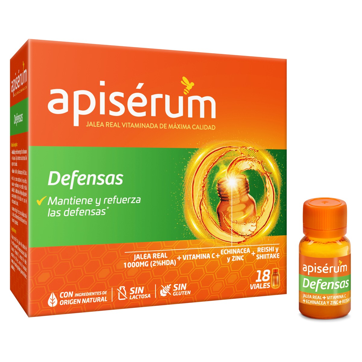 Apiserum defensas 18 viales