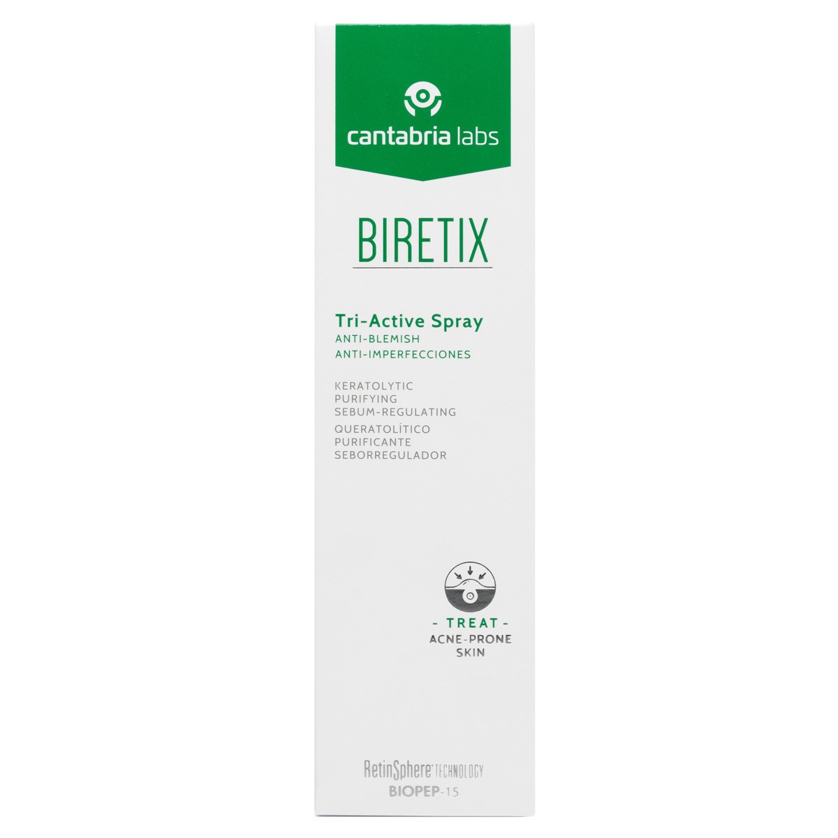 Biretix tri activ spray antimperfecciones 100ml