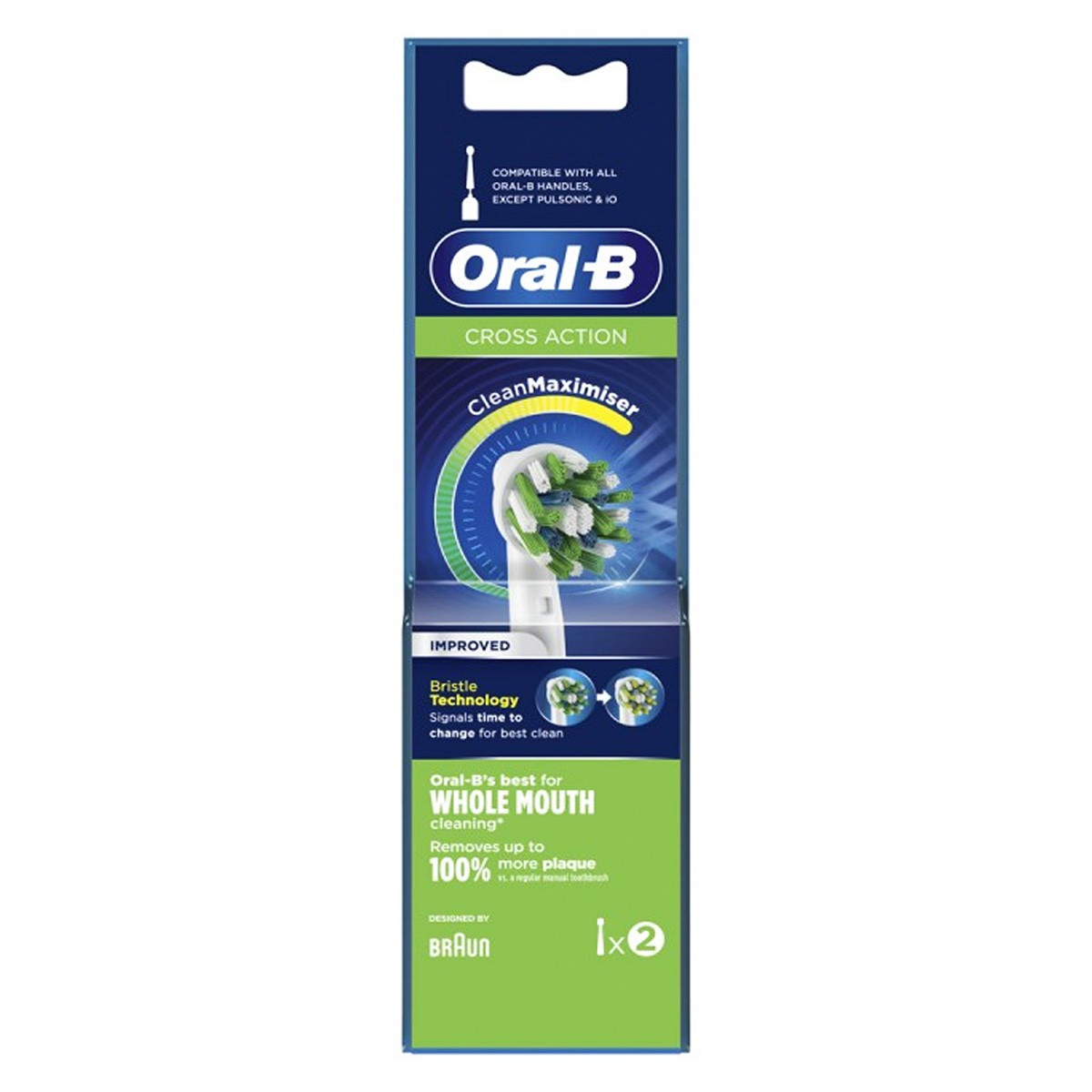 Oral B Recambio Cross Action 2 Und