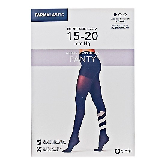 Farmalastic Panty Ligero talla M negro