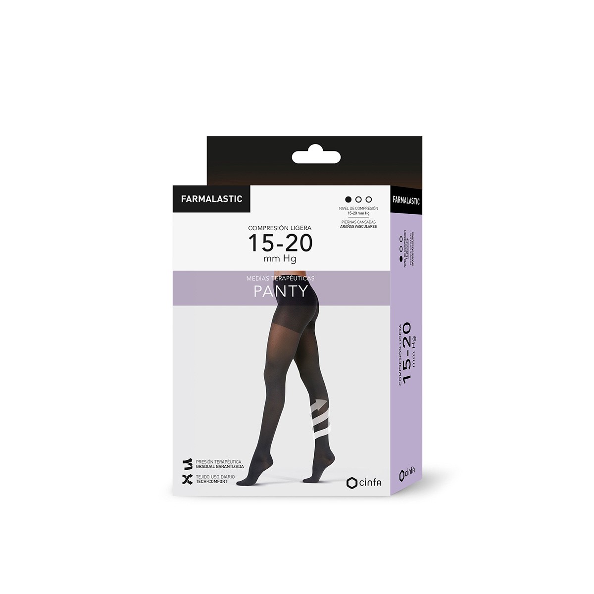 Farmalastic Panty Ligero talla M negro