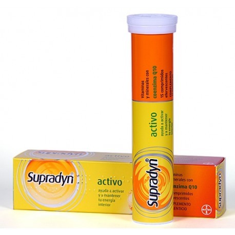 Supradyn activo 15 comp. efervescentes
