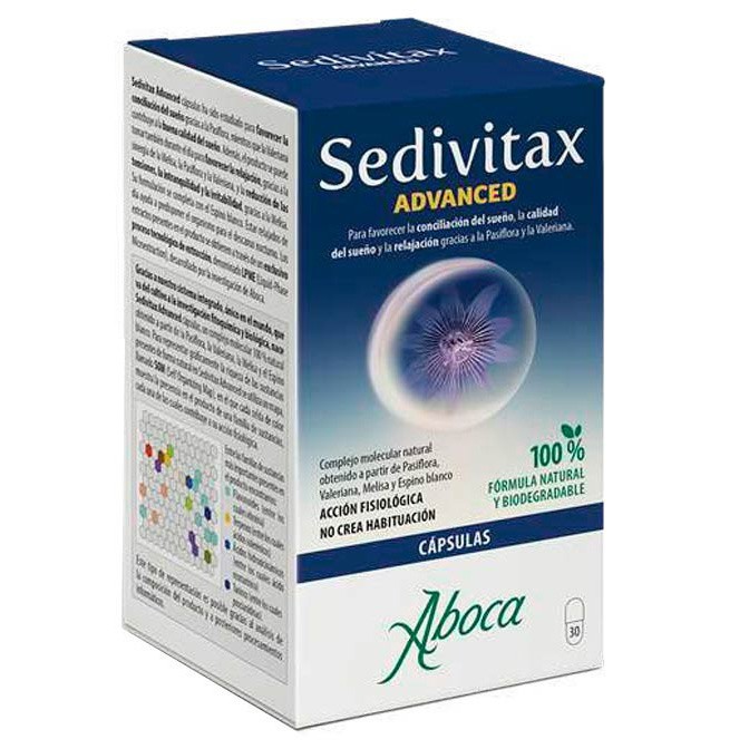 Aboca Sedivitax advanced sueño 30 cápsulas