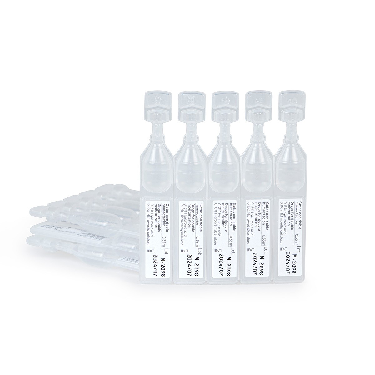Interapothek gotas oftálmicas con doble humectación 20uds x 0,35ml