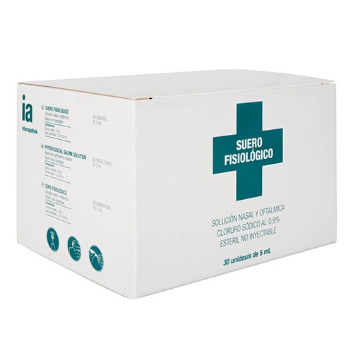 Interapothek suero fisiológico 30 monodosis