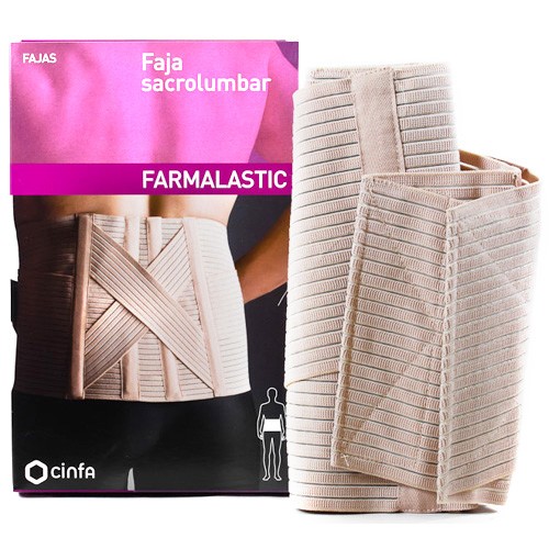 Farmalastic faja lumbosacra clásica talla 4