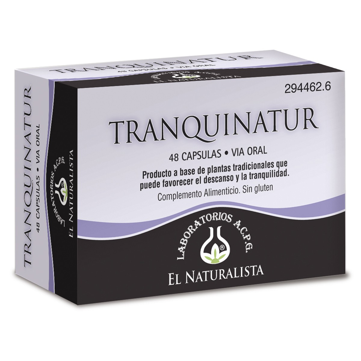 El Naturalista Tranquinatur 48 Cápsulas 375mg