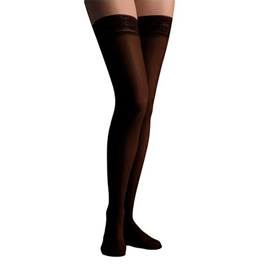 Farmalastic Media Larga con Blonda Normal talla S negro