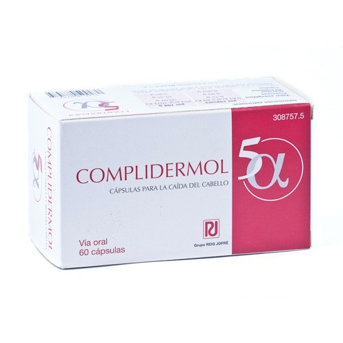 Complidermol 5 alfa 60 cápsulas