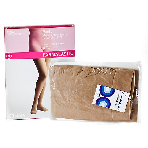 Farmalastic Panty Normal talla Reina Plus camel