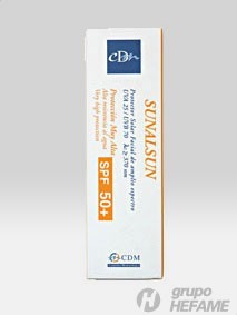 CDM Sunalsun protección muy alta SPF50+ 100ml