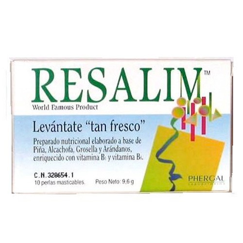 Resalim Plus cápsulas masticables