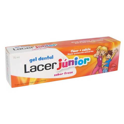 Lacer junior gel dental fresa 75ml