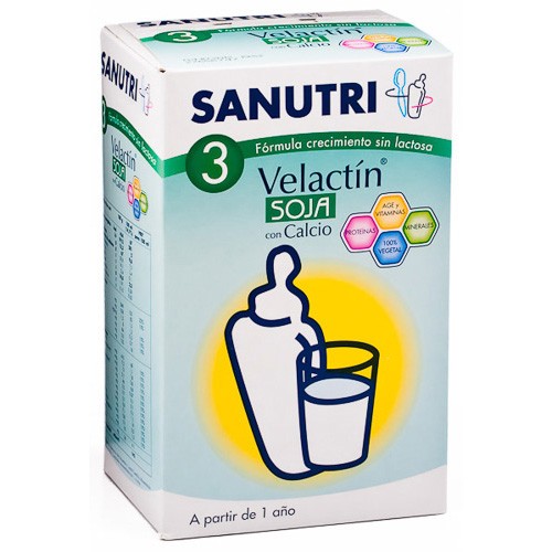 Sanutri Velactin soja leche de crecimiento 800g