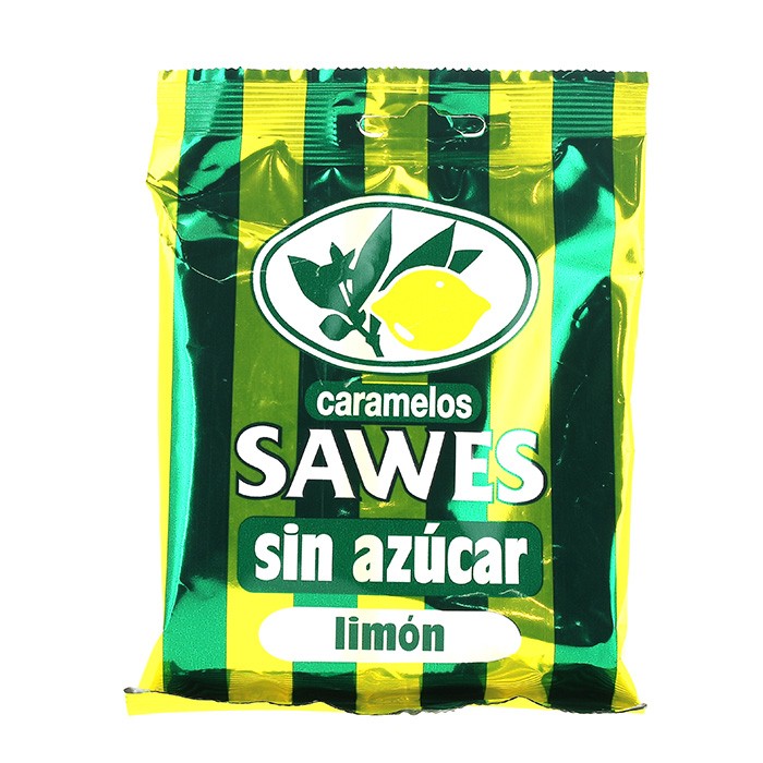 CARAMELOS SAWES LIMON S/AZUCAR BOLSA