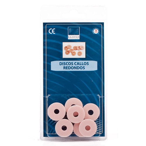 Llopar discos callos redondos