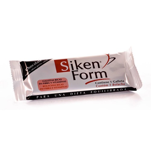 SIKENFORM CP GALLETA CHOCOLATE NEGRO 1U.