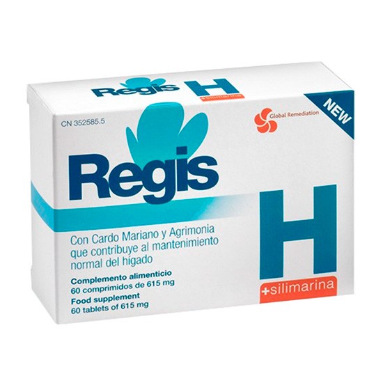 Regis H Silimarina 60 Cápsulas