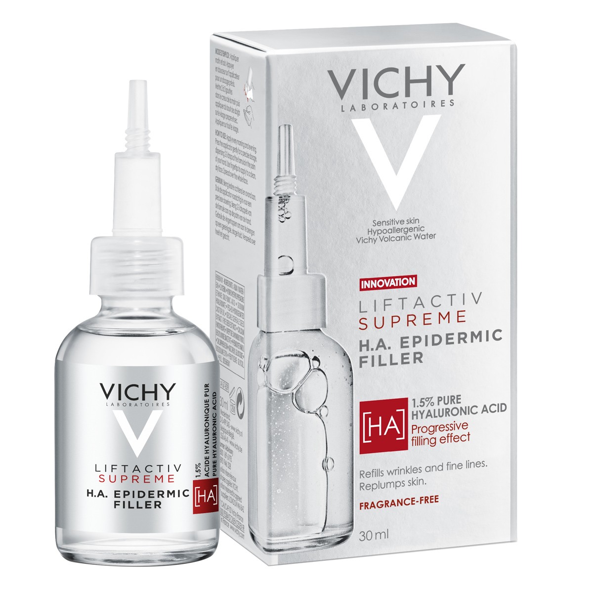 Vichy Liftactiv Supreme H.A sérum antiarrugas rostro y ojos 30ml