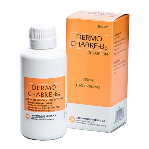 Dermochabre b6 solución 200ml