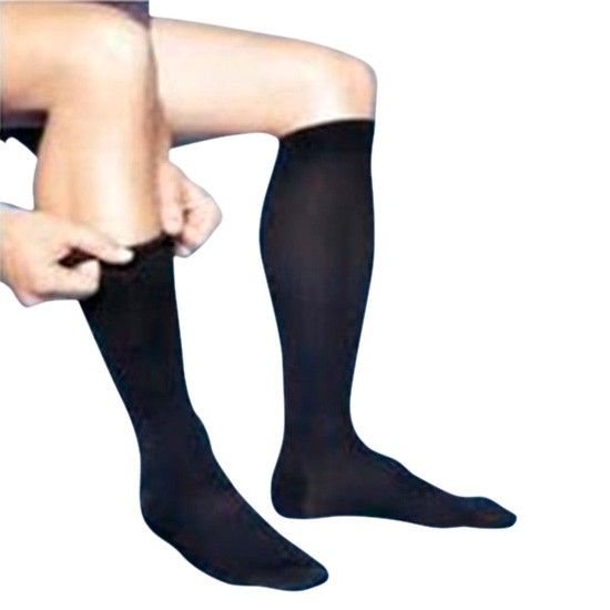 Farmalastic Calcetín Normal talla G azul