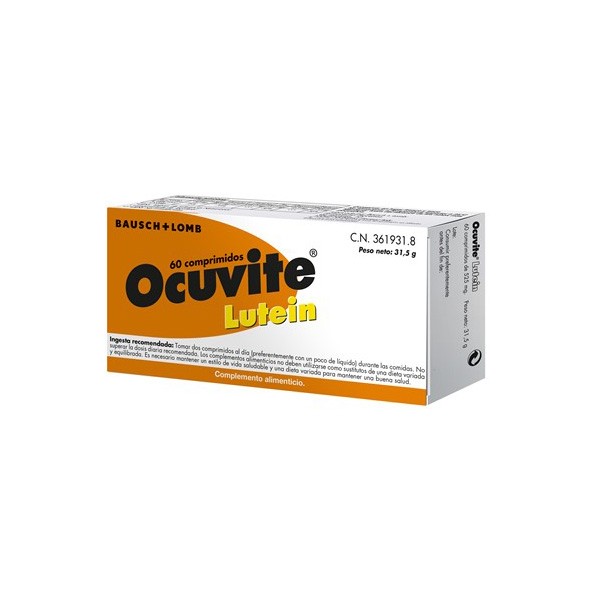 Ocuvite Lutein 60 comprimidos